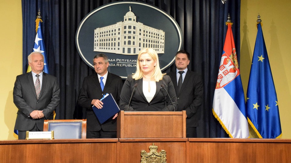 Ministarka građevinarstva Zorana Mihajlović