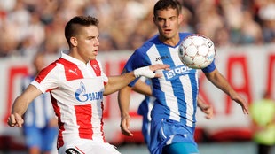 Detalj sa utakmice Crvena zvezda - OFK Beograd