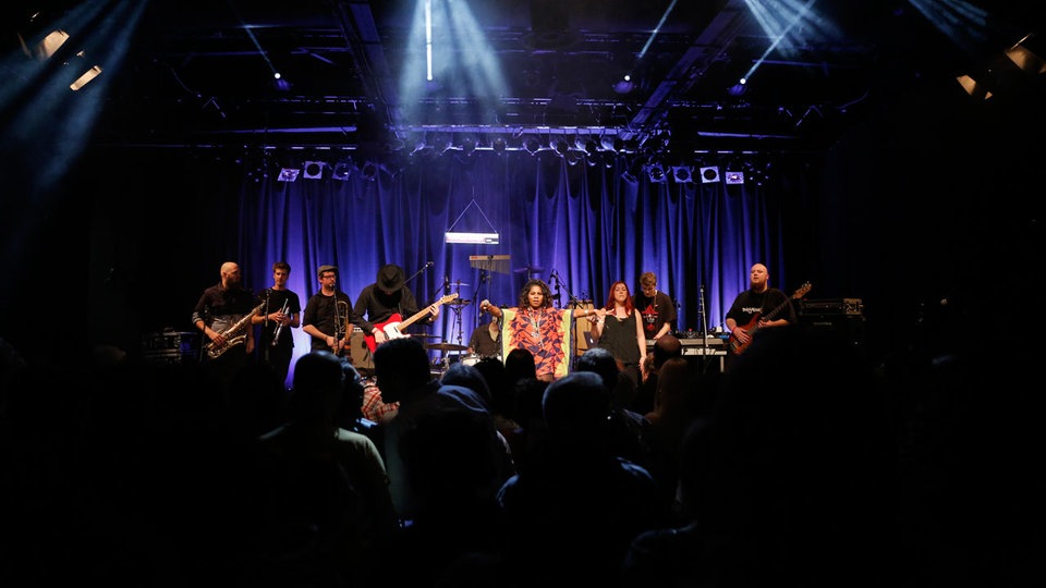 Shubangi live bei der Tanz in den Mai Party 2015 von Funkhaus Europa