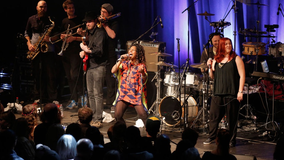 Shubangi live bei der Tanz in den Mai Party 2015 von Funkhaus Europa