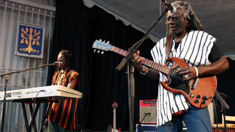 Sierra Leone Refugee Allstars bei der Funkhaus Europa Odyssee 2015 in Hagen
