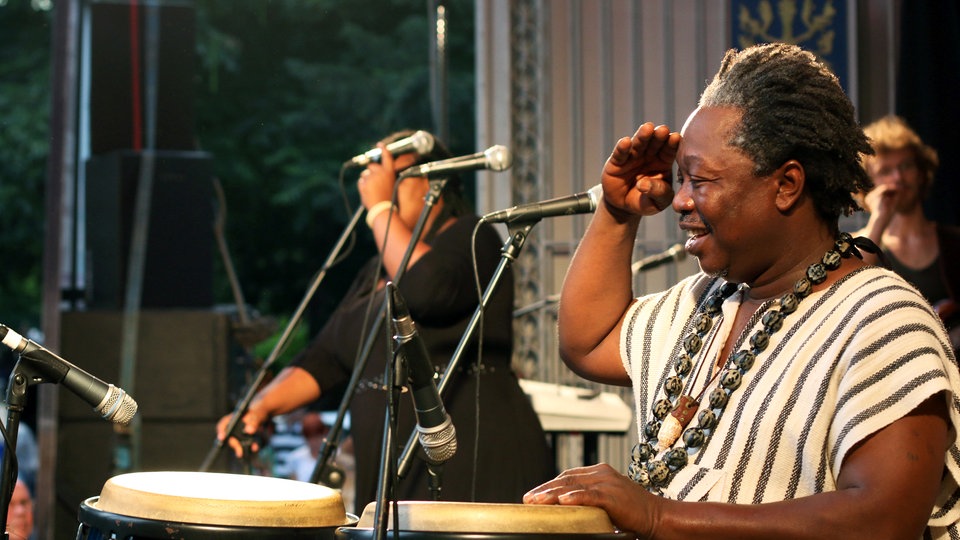 Sierra Leone Refugee Allstars bei der Funkhaus Europa Odyssee 2015 in Hagen