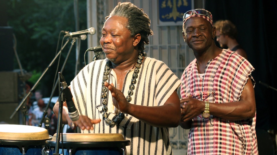 Sierra Leone Refugee Allstars bei der Funkhaus Europa Odyssee 2015 in Hagen