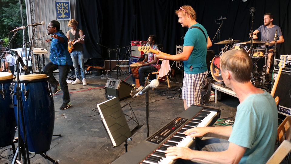 Heinz Ratz' Strom und Wasser bei der Funkhaus Europa Odyssee 2015