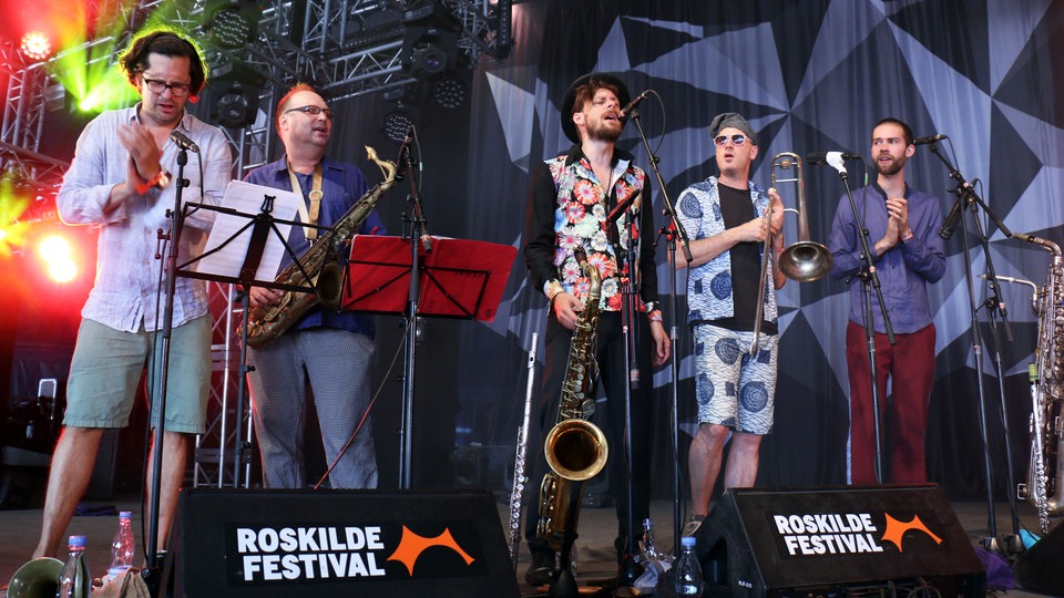 Bildrechte: WDR/Rühl The Polyversal Souls beim Roskilde Festival 2015