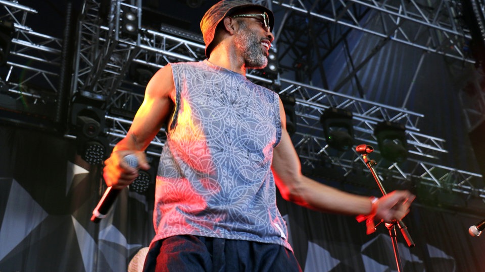 Bildrechte: WDR/Rühl The Polyversal Souls beim Roskilde Festival 2015