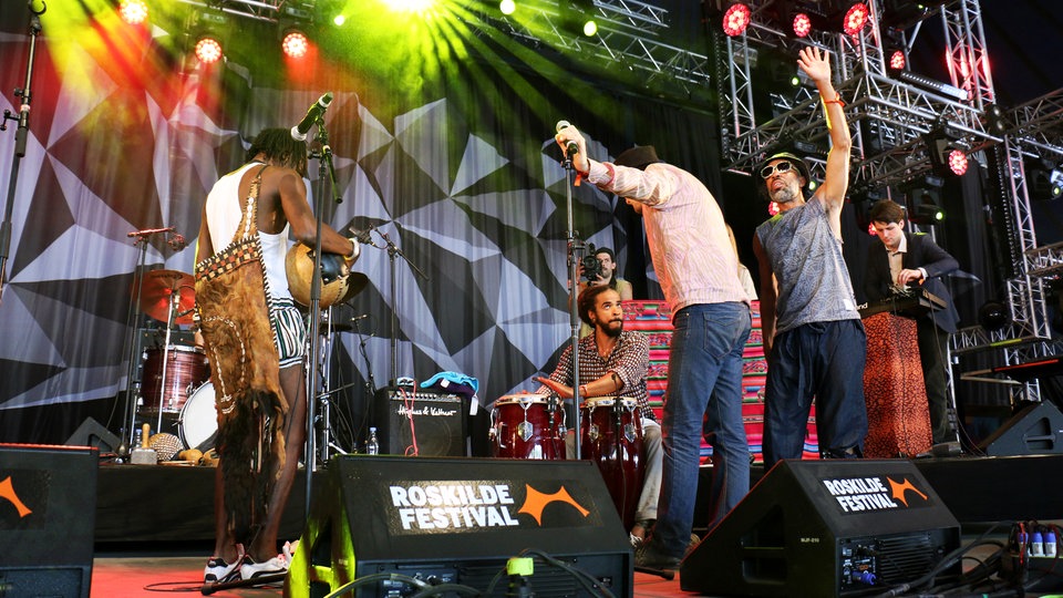Bildrechte: WDR/Rühl The Polyversal Souls beim Roskilde Festival 2015