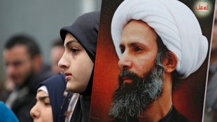 Protest nach der Exekution des shiitischen Geistlichen  Nimr al-Nimr