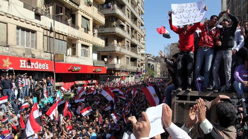 Kundgebung auf dem Tahir-Platz in Kairo (2011)