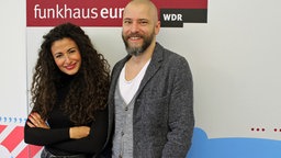 Regisseur Jörg Kundinger zu Gast im Studio bei Moderatorin Marwa Eldessouky