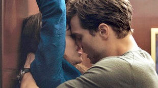 Dakota Johnson und Jamie Dornan in "Fifty Shades of Grey"