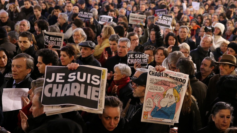 Charlie Hebdo Demonstration