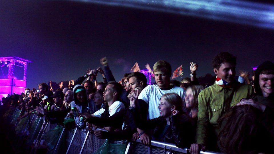 Bildrechte: WDR/Rühl Tropkillaz beim Roskilde Festival 2015